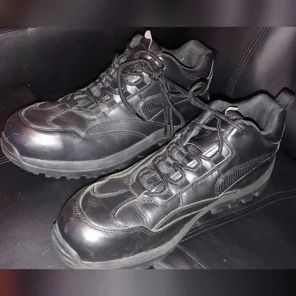 Size 13 83417-35 Cintas Non Slip Stylish Blue Bottom Work Boots Shoes